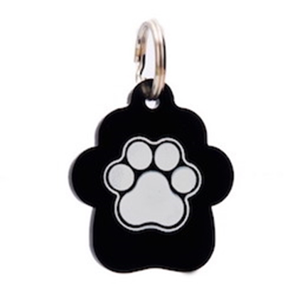 Picture of TAG PLEXY BIG PAW BLACK